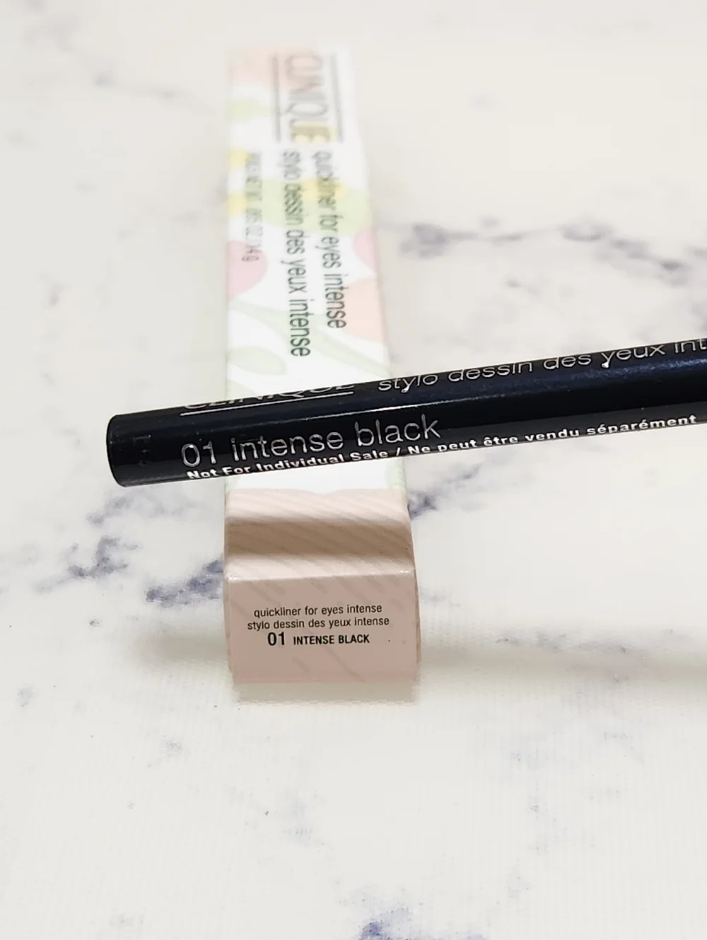 Clinique Quickliner For Eye Intense 01 Intense Black .005 Oz/.14 G